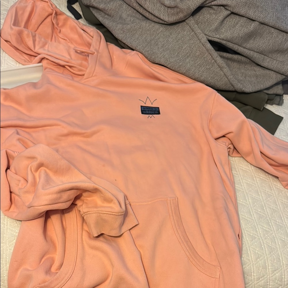 Adidas Peach Hoodie